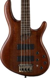 Solidbody e-bass Cort B4 Plus MH OPM - Open pore mahogany