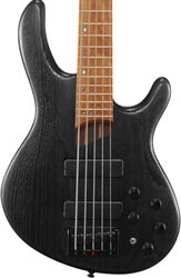 Solidbody e-bass Cort B5 Plus AS RM - Open pore trans black