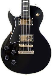 Single-cut-e-gitarre Cort CR270 Left-Hand - black
