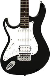 E-gitarre für linkshänder Cort G110G BK Linkshänder - Black