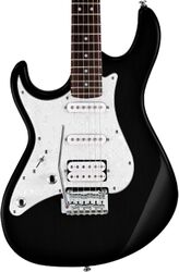 E-gitarre für linkshänder Cort G250G BK Linkshänder - Black