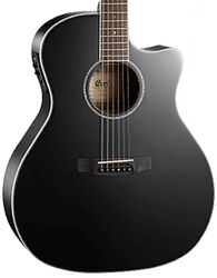 Folk-gitarre Cort Grand Regal GA5F BK - Black