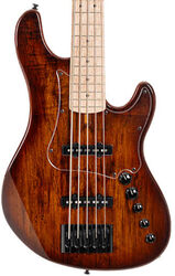 Solidbody e-bass Cort GB-Fusion 5-String - Antique Brown Burst