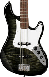 Solidbody e-bass Cort GB24JJ - Trans black