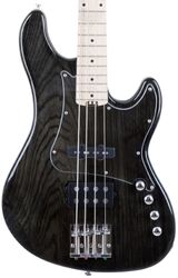 Solidbody e-bass Cort GB74JH TBK - Trans black