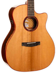 Folk-gitarre Cort Gold A10 Cocobolo - Natural