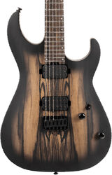 E-gitarre aus metall Cort KX500 Pale Moon - Natural Black Burst Matte