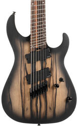 Multi-scale guitar Cort KX508 Multi Scale 7-String - Natural Black Burst