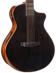 Folk-gitarre Cort Masterpiece Modern - Black