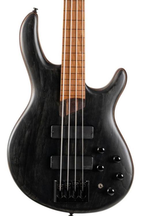 Solidbody e-bass Cort B4 Element Fretless - Black