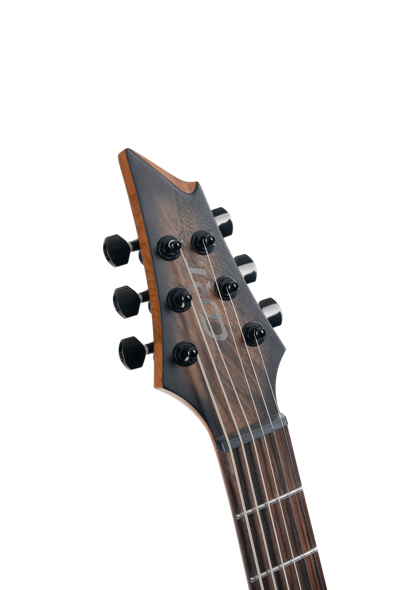 Cort Kx500 Baritone 2h Seymour Duncan Ht Eb - Black Burst - E-Gitarre aus Metall - Variation 1
