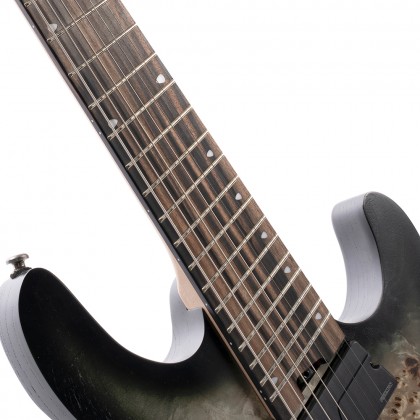 Cort Kx507 Multi Scale 7c Hh Fishman Fluence Ht Eb - Star Dust Green - 7-saitige E-Gitarre - Variation 1