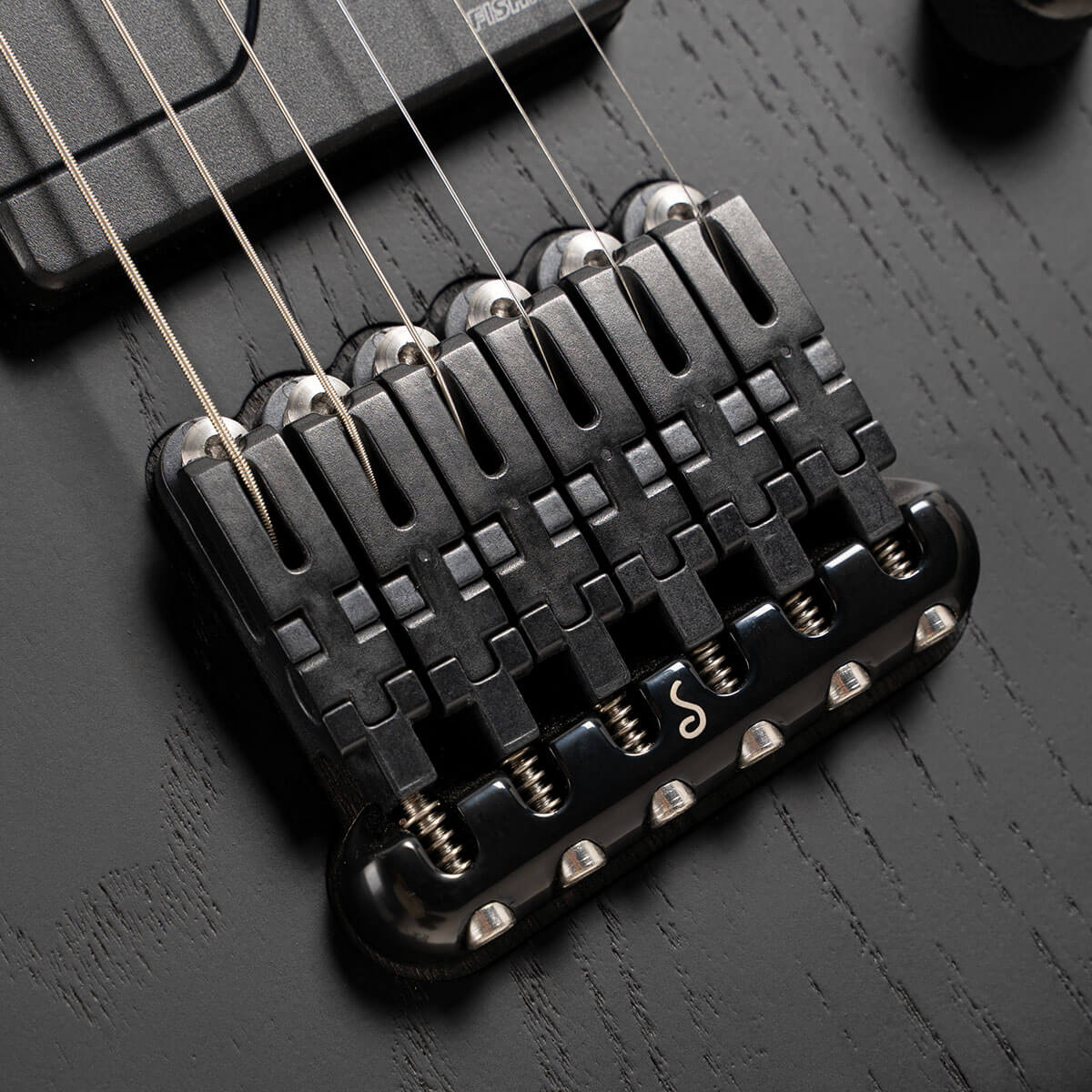 Cort Kx700 Tt True Temperament 2h Fishman Fluence Modern Ht Eb - Open Pore Black - Multi-Scale Guitar - Variation 3