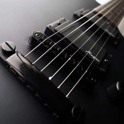 Cort M-jet Manson Stage Hh Ht Jat - Matt Black - E-Gitarre in Teleform - Variation 1