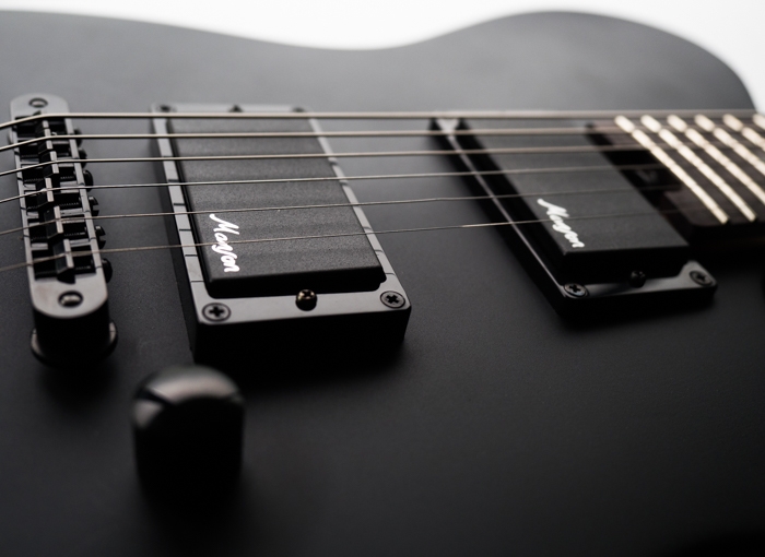 Cort M-jet Manson Stage Hh Ht Jat - Matt Black - E-Gitarre in Teleform - Variation 4