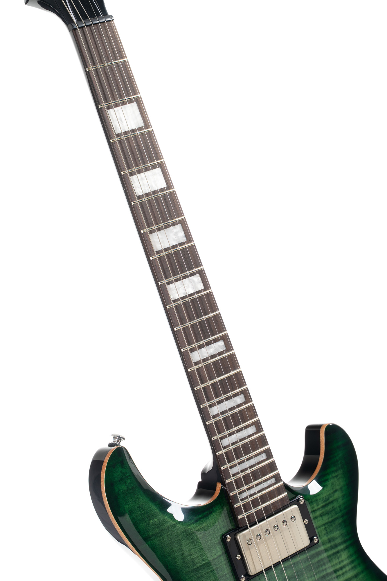 Cort M600tgb  Hh Ht Rw - Trans Green Burst - Double Cut E-Gitarre - Variation 1
