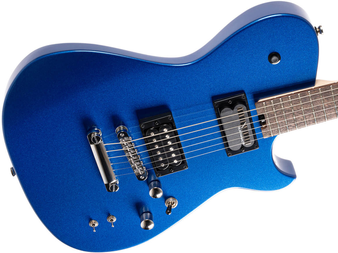 Cort Matthew Bellamy Mbm2 Sustainiac Meta Signature 2h Ht Lau - Meta Blue - E-Gitarre in Teleform - Variation 3