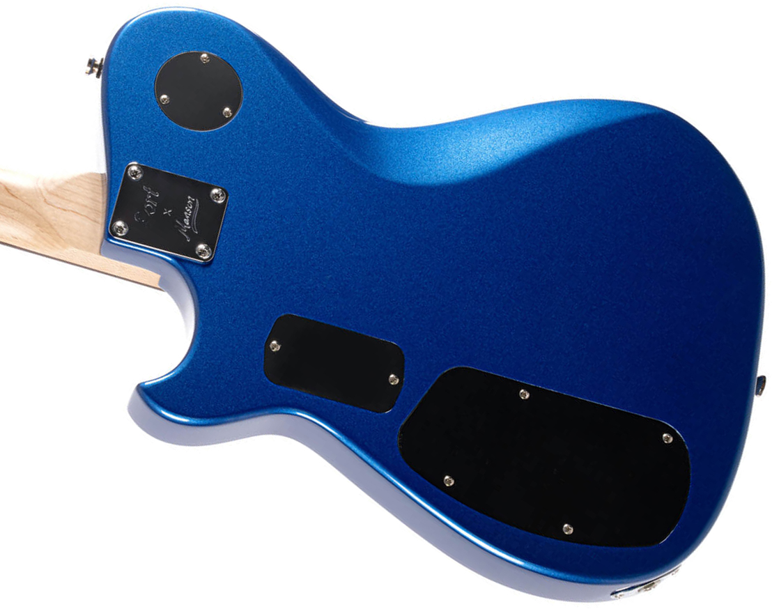 Cort Matthew Bellamy Mbm2 Sustainiac Meta Signature 2h Ht Lau - Meta Blue - E-Gitarre in Teleform - Variation 4