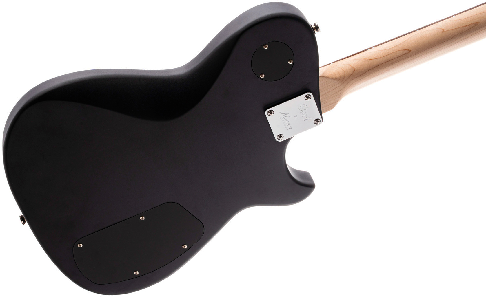 Cort Matthew Bellamy Mbm2h Gaucher Signature 2h Ht Lau - Satin Black - E-Gitarre in Teleform - Variation 3