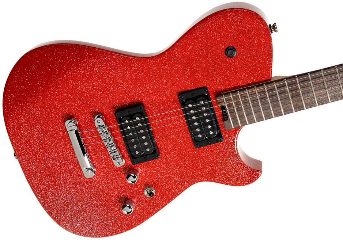 Cort Matthew Bellamy Mbm2h Meta Signature 2h Ht Lau - Red Sparkle - E-Gitarre in Teleform - Variation 2