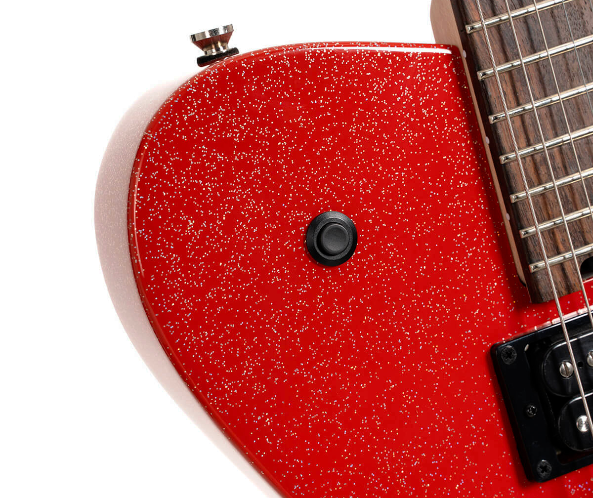 Cort Matthew Bellamy Mbm2h Meta Signature 2h Ht Lau - Red Sparkle - E-Gitarre in Teleform - Variation 4