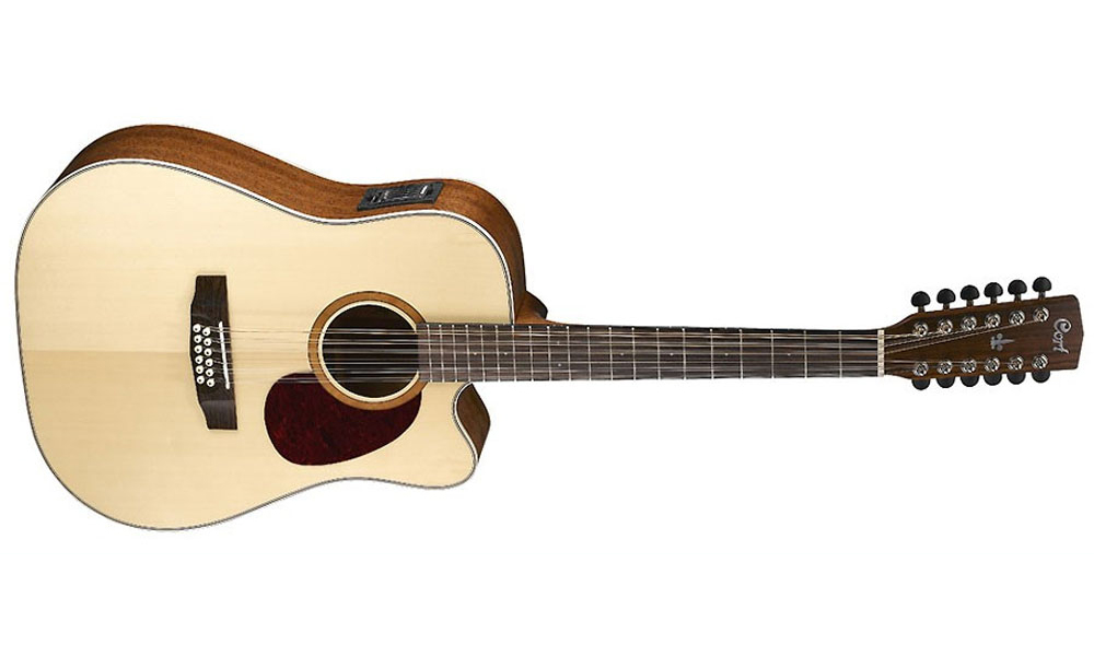 Cort Mr710f12 Dreadnought Cw 12c Epice Acajou Ova - Natural Satin - Elektroakustische Gitarre - Variation 1