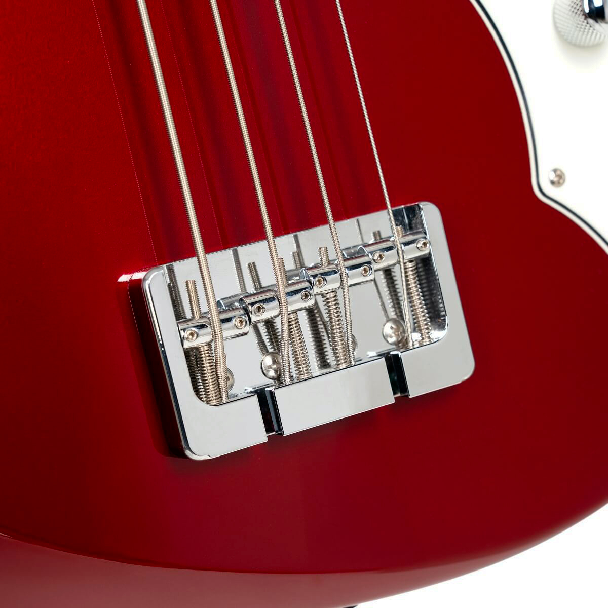 Cort Retro 304 Shsc Rw - Candy Apple Red - E-Reisebass - Variation 3
