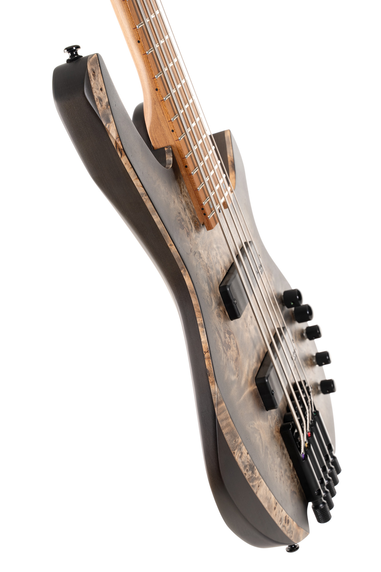 Cort Space 5 5-cordes Bartolini Mn - Star Dust Black - Solidbody E-bass - Variation 1