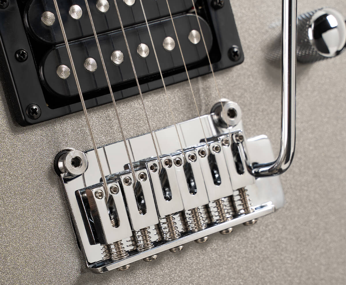 Cort X200 Hsh Trem Jat - Silver - E-Gitarre in Str-Form - Variation 4