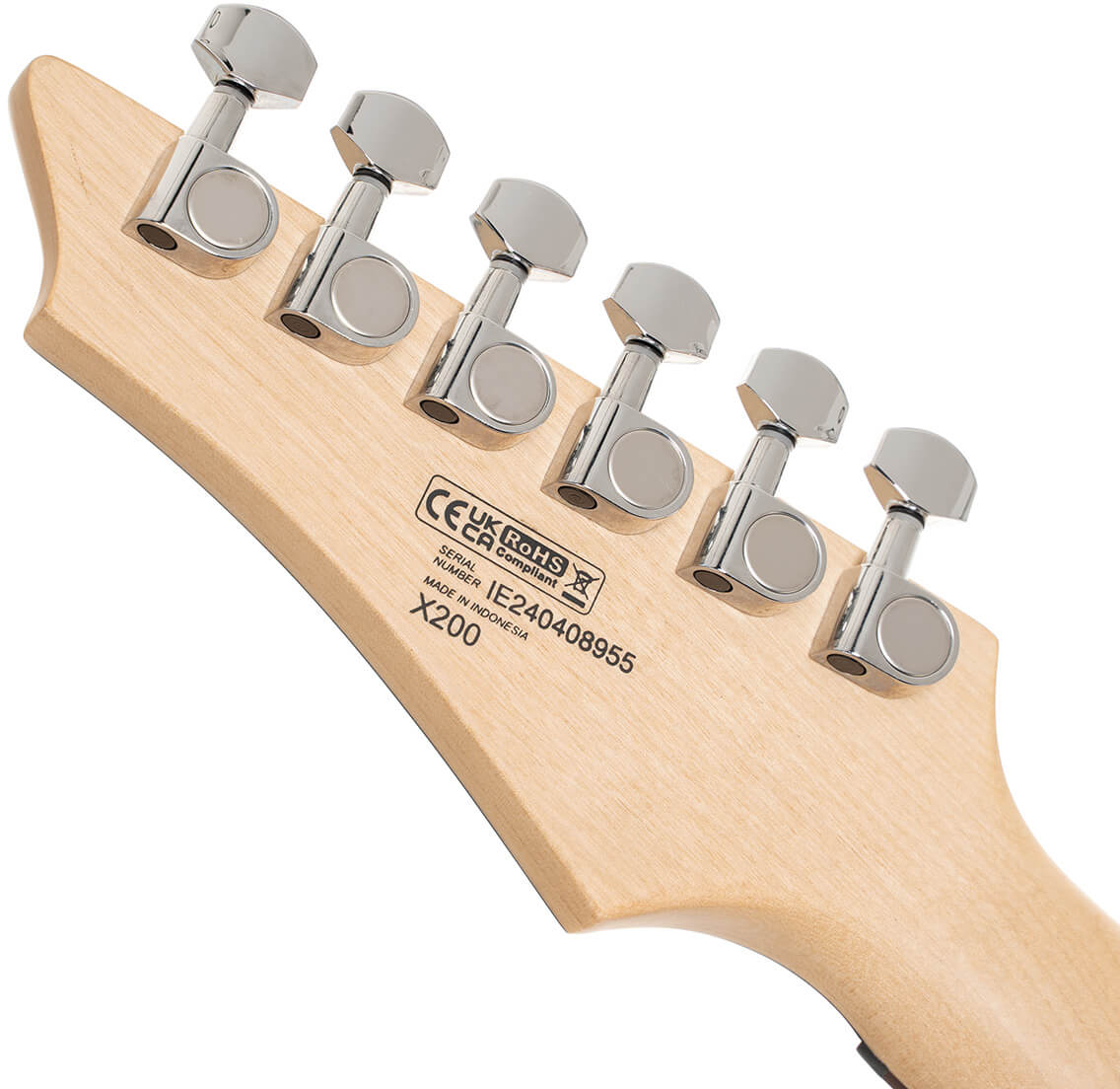 Cort X200 Hsh Trem Jat - Silver - E-Gitarre in Str-Form - Variation 5