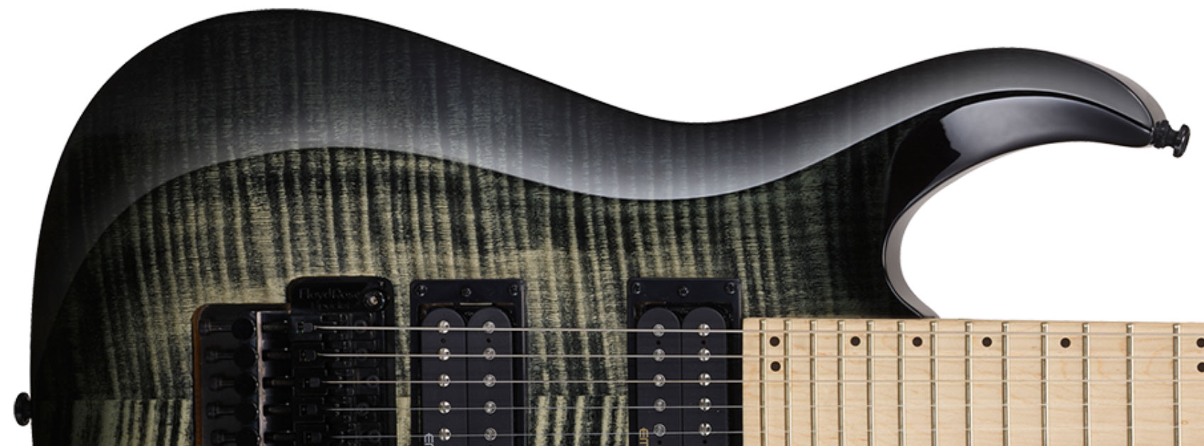 Cort X300 Fr Hh Mn - Grey Burst - E-Gitarre in Str-Form - Variation 1