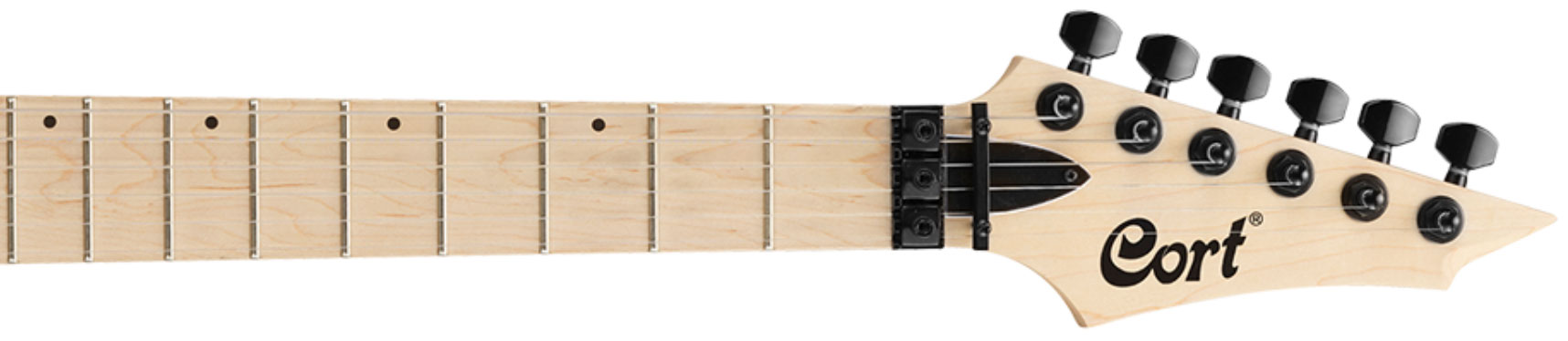 Cort X300 Fr Hh Mn - Grey Burst - E-Gitarre in Str-Form - Variation 2