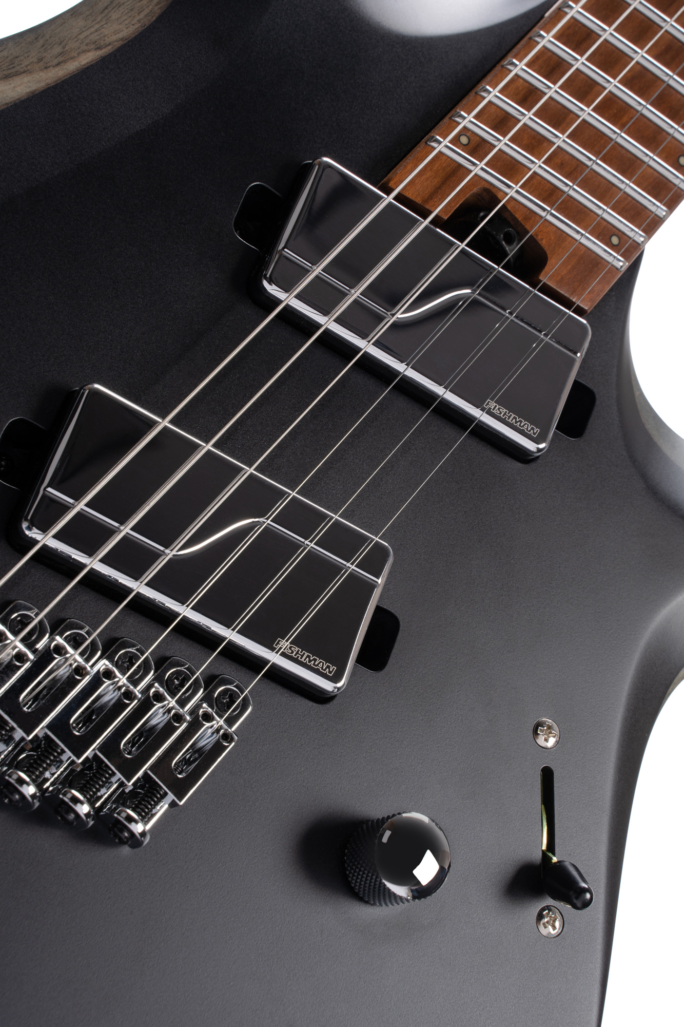 Cort X500mtt 7-cordes Hh Fishman Fluence Ht Mn - Satin Black - 7-saitige E-Gitarre - Variation 2