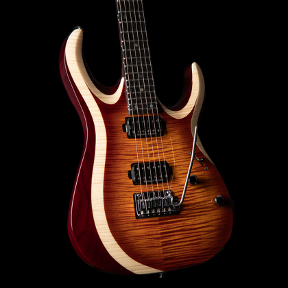 Cort X700 Duality Hh Seymour Duncan Ht Eb - Antique Violin Burst - E-Gitarre in Str-Form - Variation 1