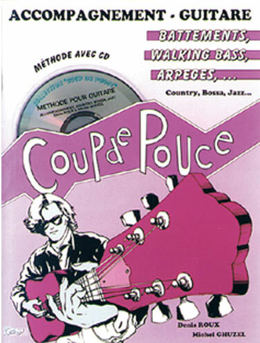 Coup De Pouce Accompagnement Guitare Avec Cd - Buch & Partitur für Akustikgitarre - Main picture