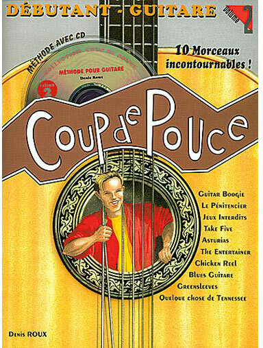 Coup De Pouce Guitare Acoustique Debutant Volume 2 Avec Cd - Buch & Partitur für Akustikgitarre - Main picture