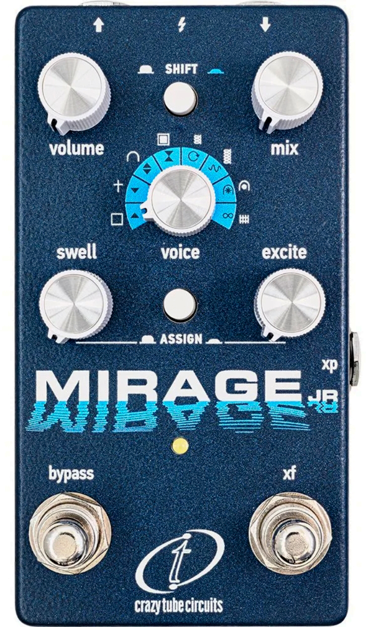 Crazy Tube Circuit Mirage Jr Reverb - Reverb/Delay/Echo Effektpedal - Main picture