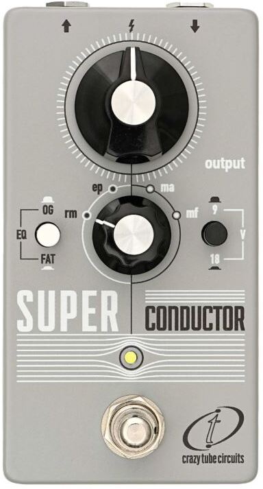 Crazy Tube Circuit Super Conductor - Volume/Booster/Expression Effektpedal - Main picture