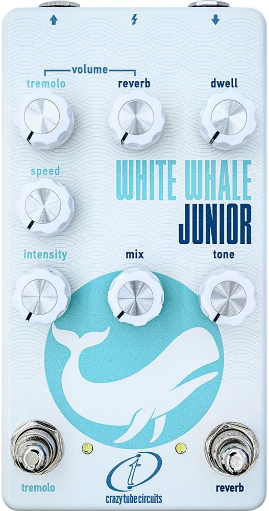 Crazy Tube Circuit White Whale Junior Reverb / Tremolo - Reverb/Delay/Echo Effektpedal - Main picture