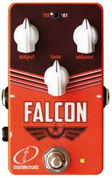 Overdrive/distortion/fuzz effektpedal Crazy tube circuit Falcon