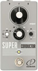 Volume/booster/expression effektpedal Crazy tube circuit Super Conductor