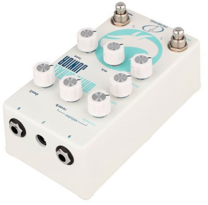 Crazy Tube Circuit White Whale Junior Reverb / Tremolo - Reverb/Delay/Echo Effektpedal - Variation 2