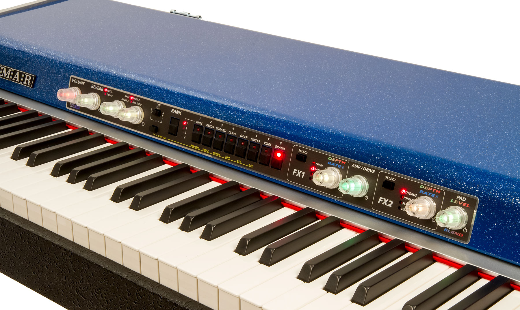 Crumar Seven Blue Limited Edition - Stagepiano - Variation 3