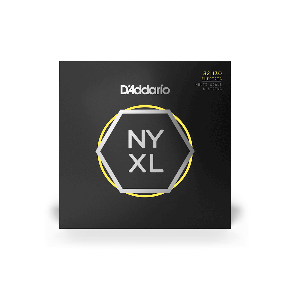 D'addario Jeu De 6 Cordes 32-130 Hybrid Light 6-string, Multiscale, Nyxl Bass Guitar Strings - E-Gitarren Saiten - Variation 1