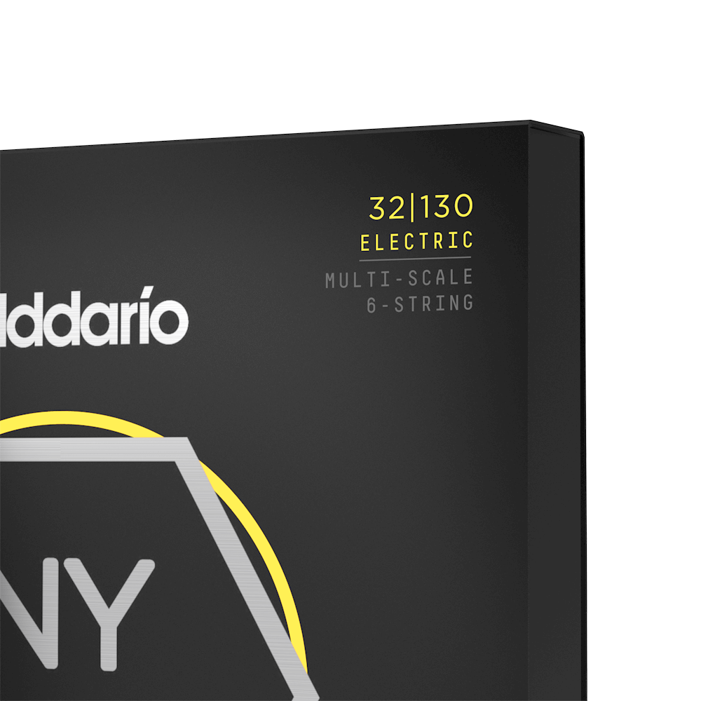 D'addario Jeu De 6 Cordes 32-130 Hybrid Light 6-string, Multiscale, Nyxl Bass Guitar Strings - E-Gitarren Saiten - Variation 3