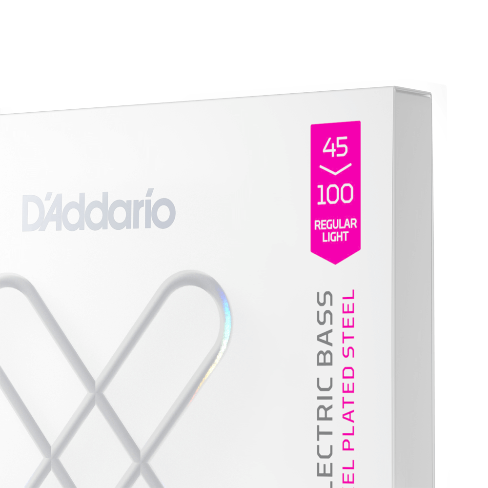 D'addario Jeu De 4 Cordes 45-100 Regular Light, Long Scale Coated Bass Strings - E-Gitarren Saiten - Variation 3