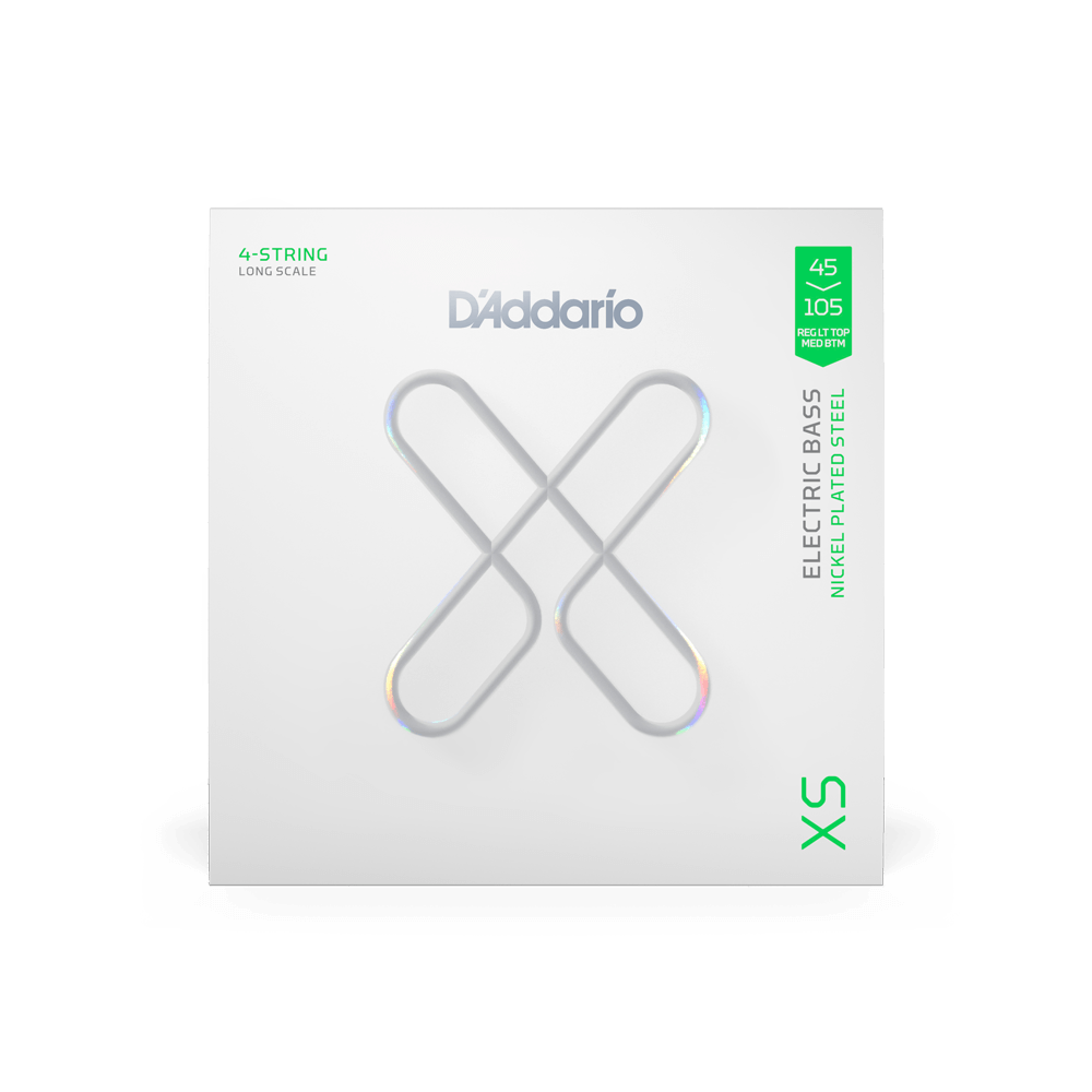 D'addario 45-105 Light Top Medium Bottom, Long Scale Coated Bass Strings - E-Gitarren Saiten - Variation 1