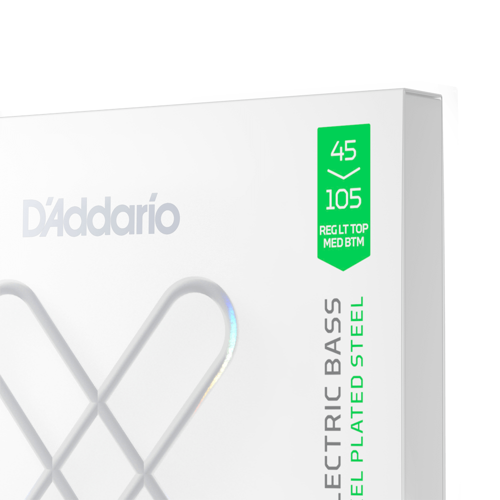 D'addario 45-105 Light Top Medium Bottom, Long Scale Coated Bass Strings - E-Gitarren Saiten - Variation 3