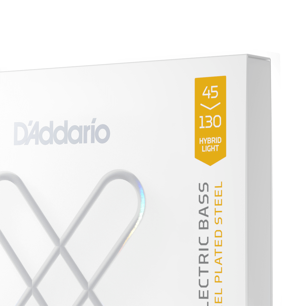 D'addario Jeu De 5 Cordes 45-130 Hybrid Light, Multiscale Coated Bass Strings - E-Gitarren Saiten - Variation 3