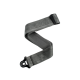 50BAL09 Auto Lock Guitar Strap, Metal Grey